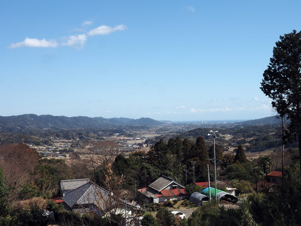 高蔵山中腹からの景色