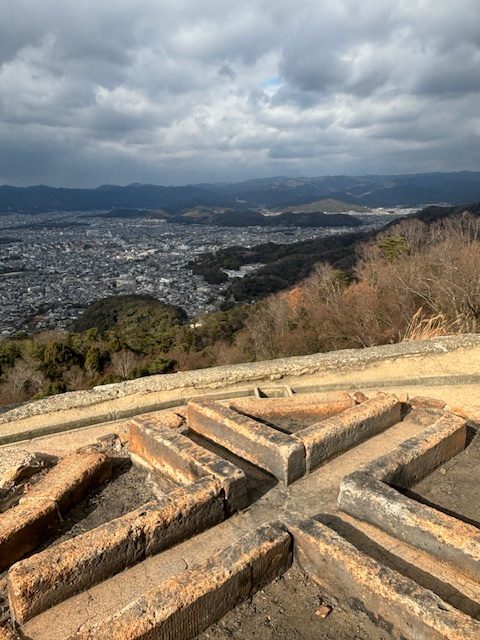 火床からの景色