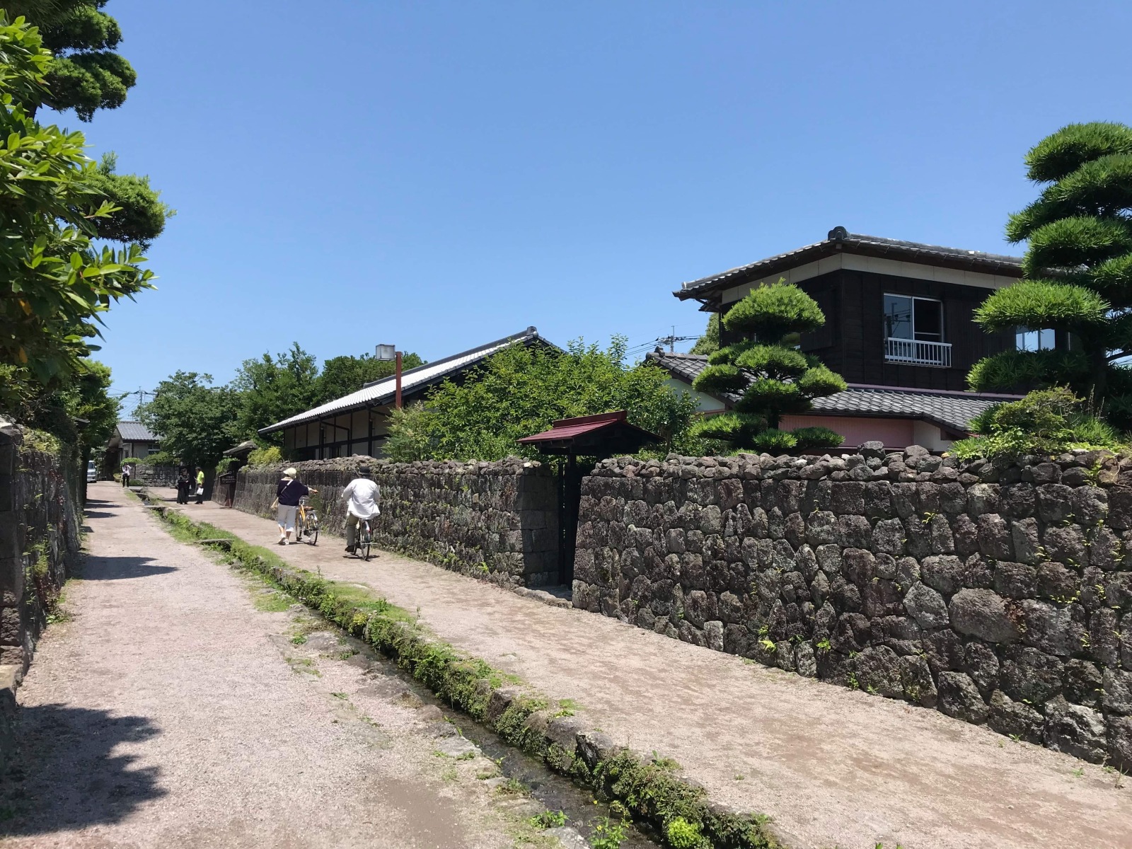 島原・武家屋敷の風景