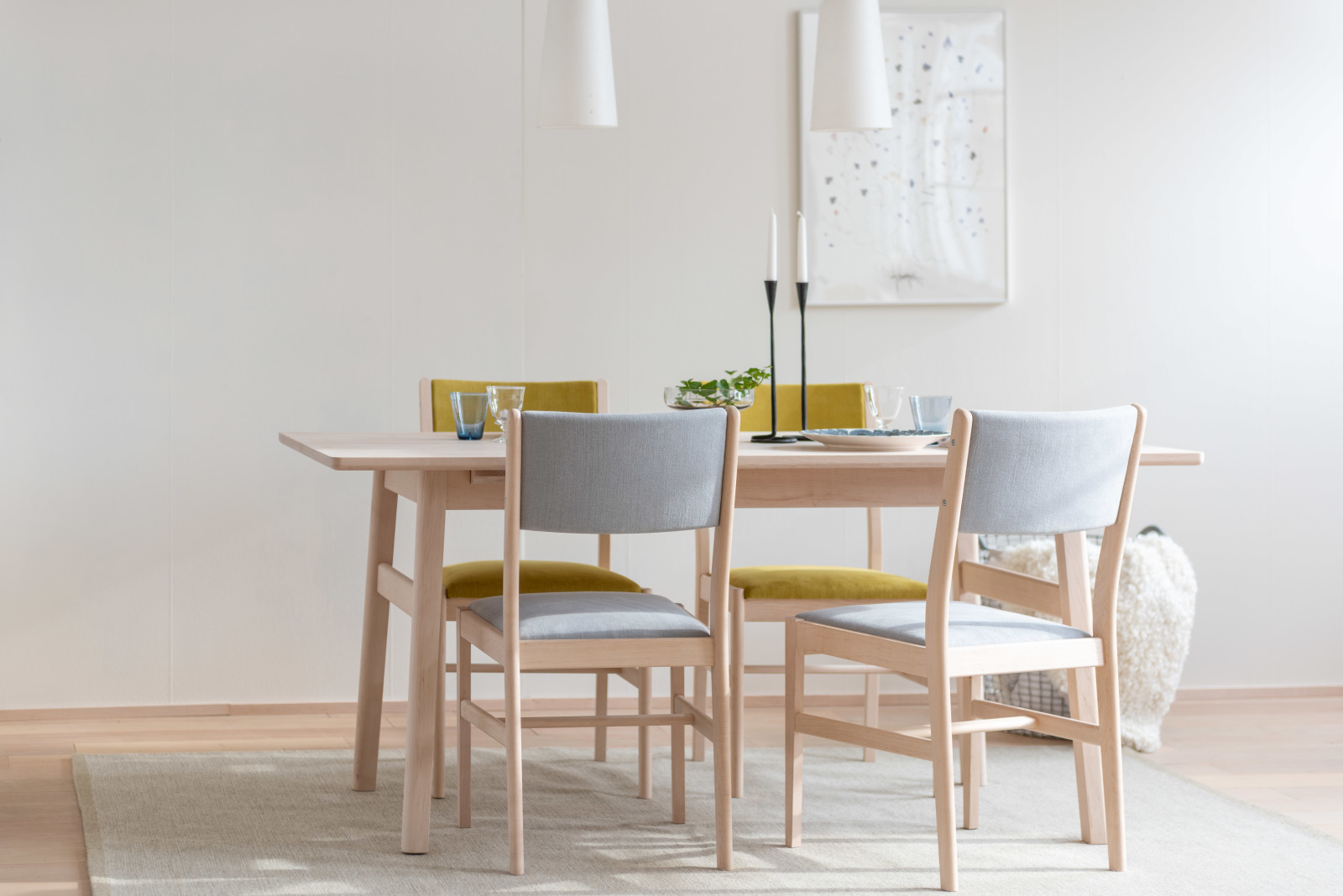 LIM Dining Table & Chair 北海道産イタヤカエデ