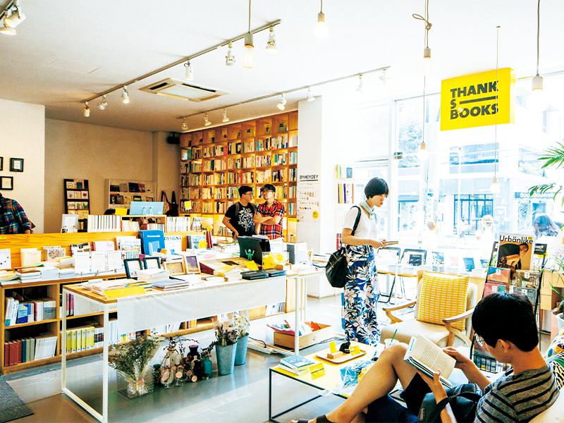 ソウルのセレクト書店のフロントランナーである『THANKS BOOKS』。