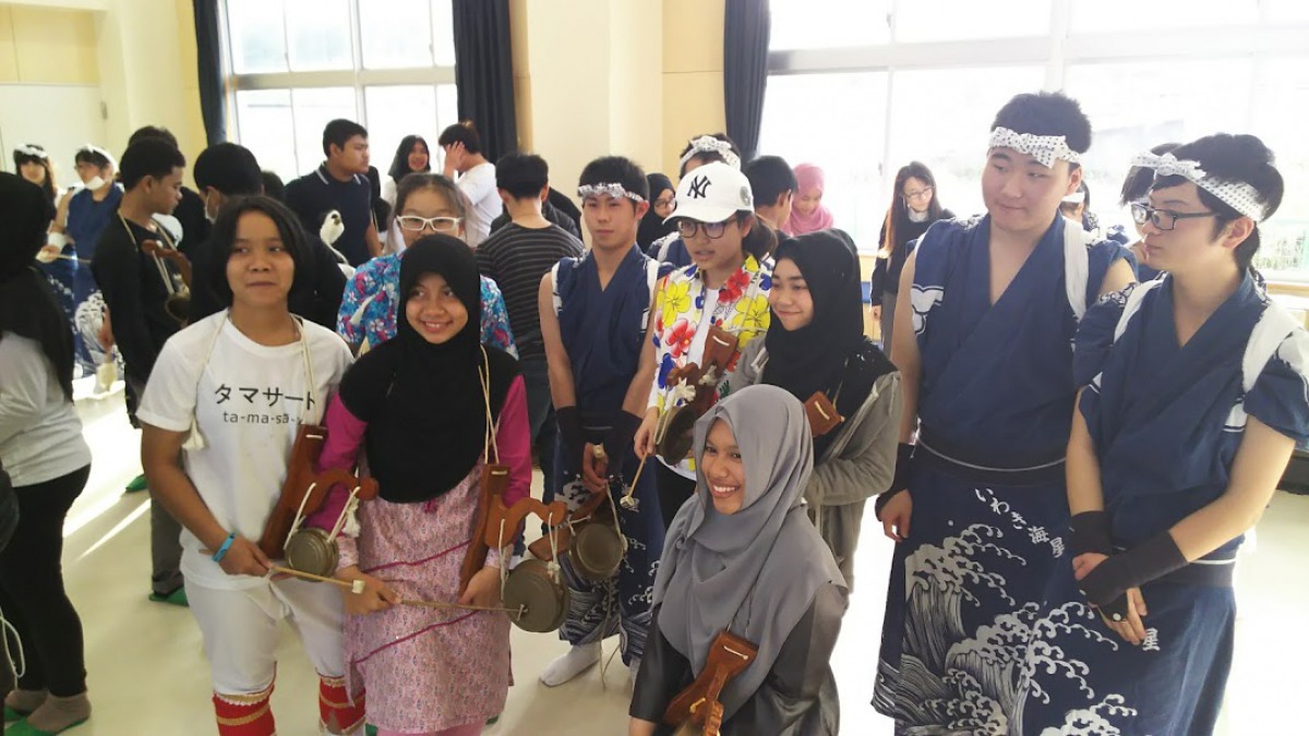 タイの学生との国際交流